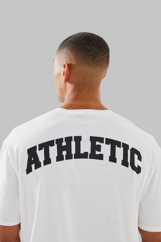 Oversize Trainingsanzug mit Man Active Athletic Print