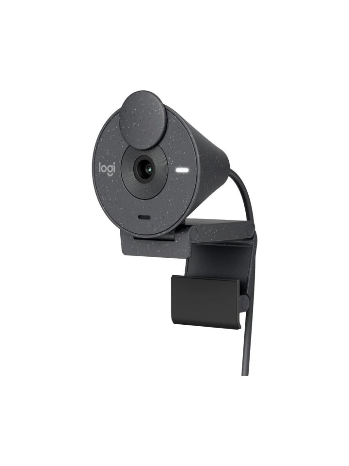 Logitech Full HD-Webcam 1920 x 1080 Pixel mit Klemm-Halterung in Grau günstig kaufen onesize