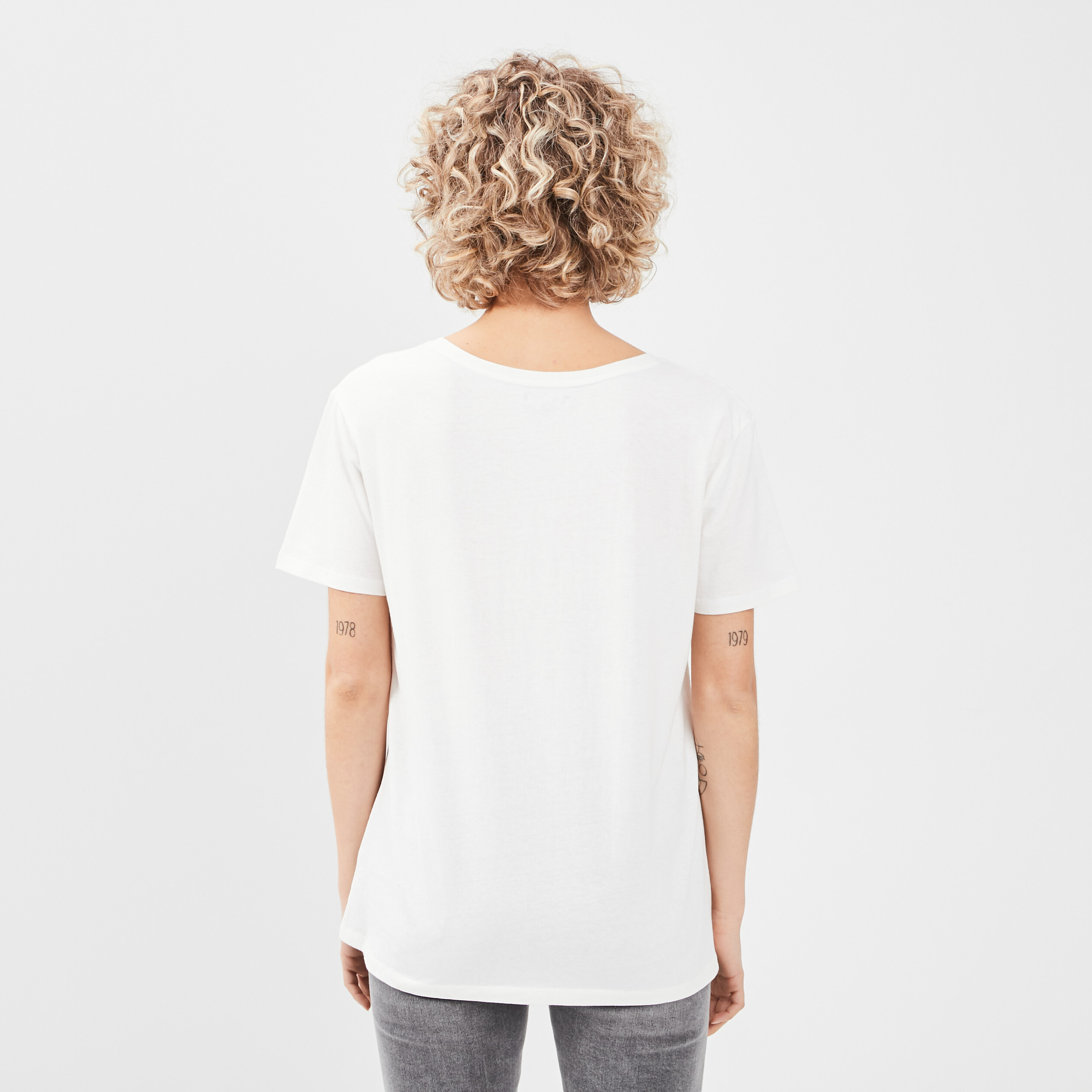 T-shirt Liberto blanc femme | La Halle