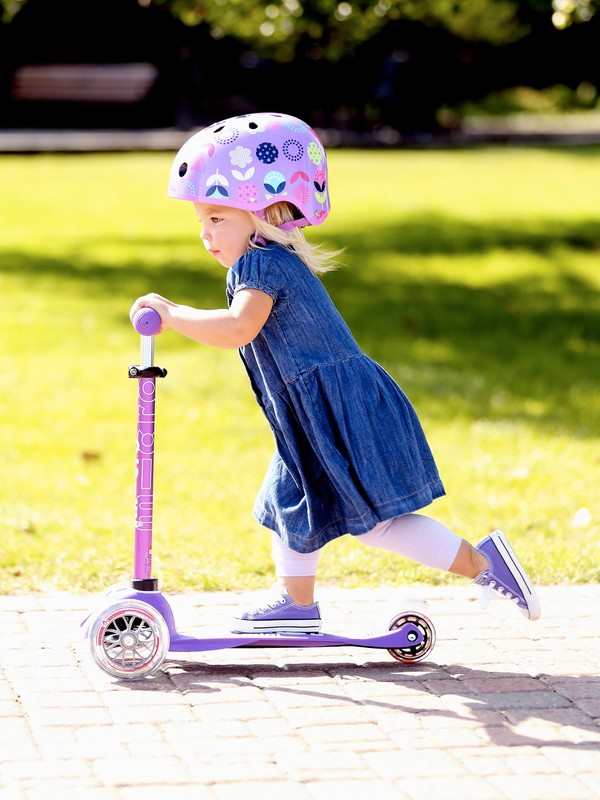 Trottinette 3 roues – Mini Micro Deluxe Violet