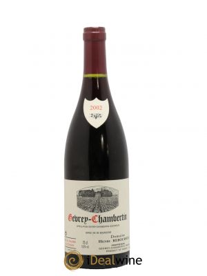 Gevrey-Chambertin Henri Rebourseau (Domaine)  2002 - Lot de 1 Bouteille