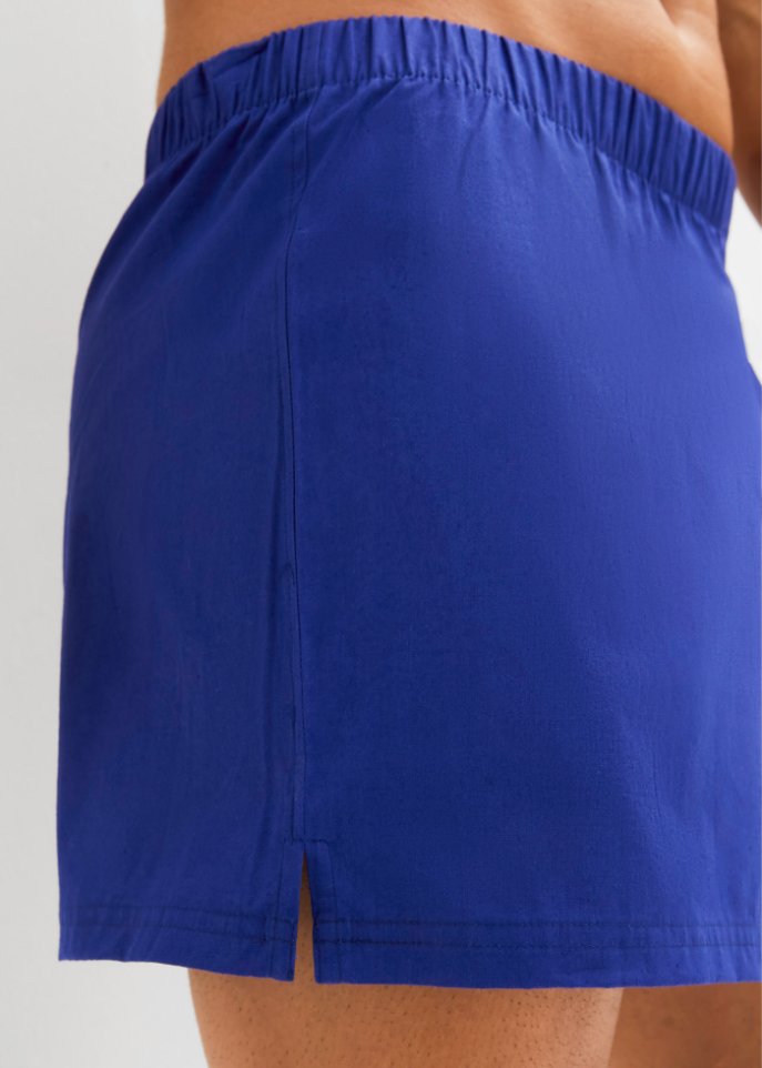 Lockere Web Boxershorts (3er Pack)