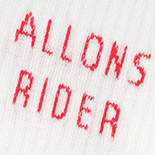Here Comes the Sun Socks - Let's Ride White