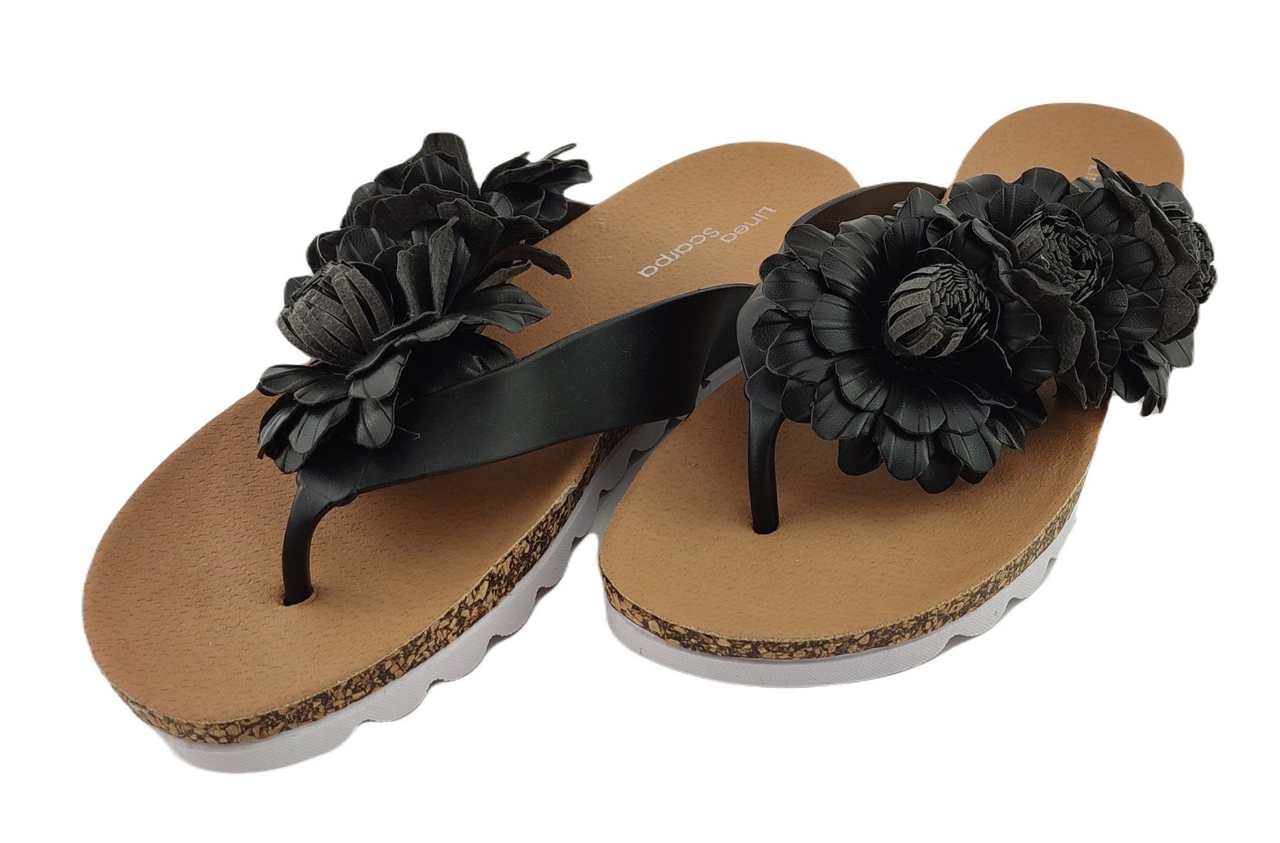 Linea Scarpa Linea Scarpa Flora Zehentrenner Sandalette Damen Badeschuhe Flip Dia Badeschuh