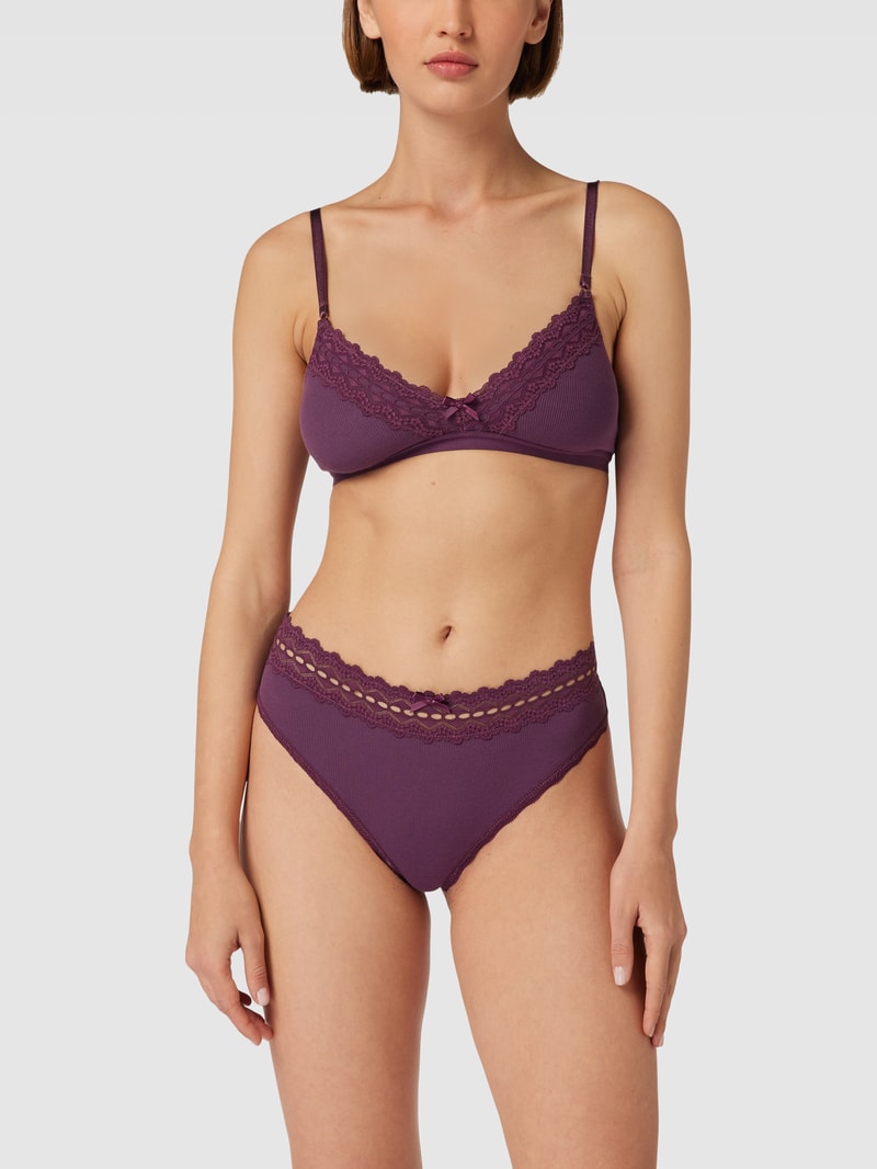 BH in Strick-Optik Modell 'Claire' in lila