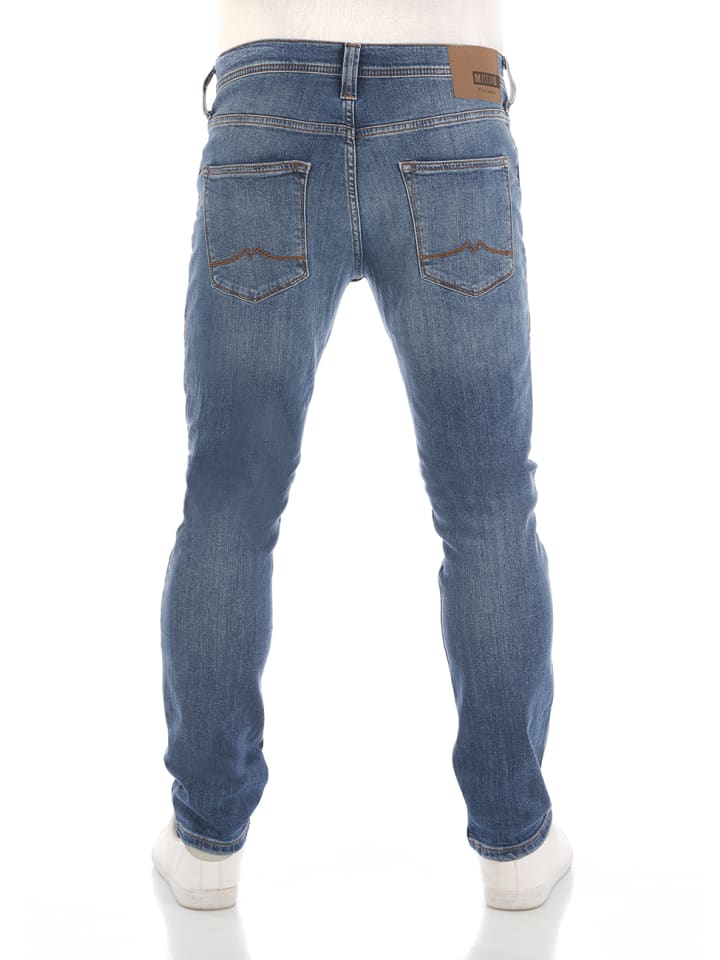 Mustang Jeans Vegas slim in Blau günstig kaufen