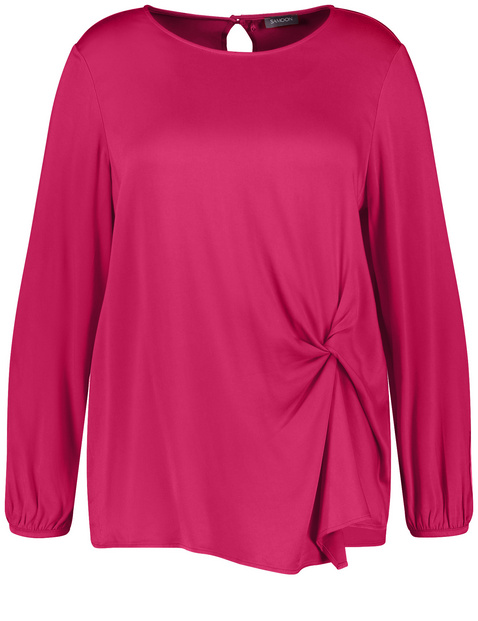 Elegante Bluse mit Raff-Detail