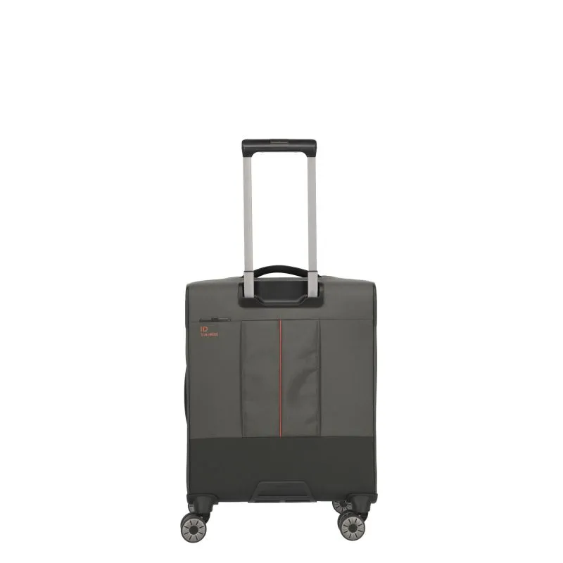 Travelite CROSSLITE Bordtrolley S mit 4 Rollen (55 cm) - Oliv