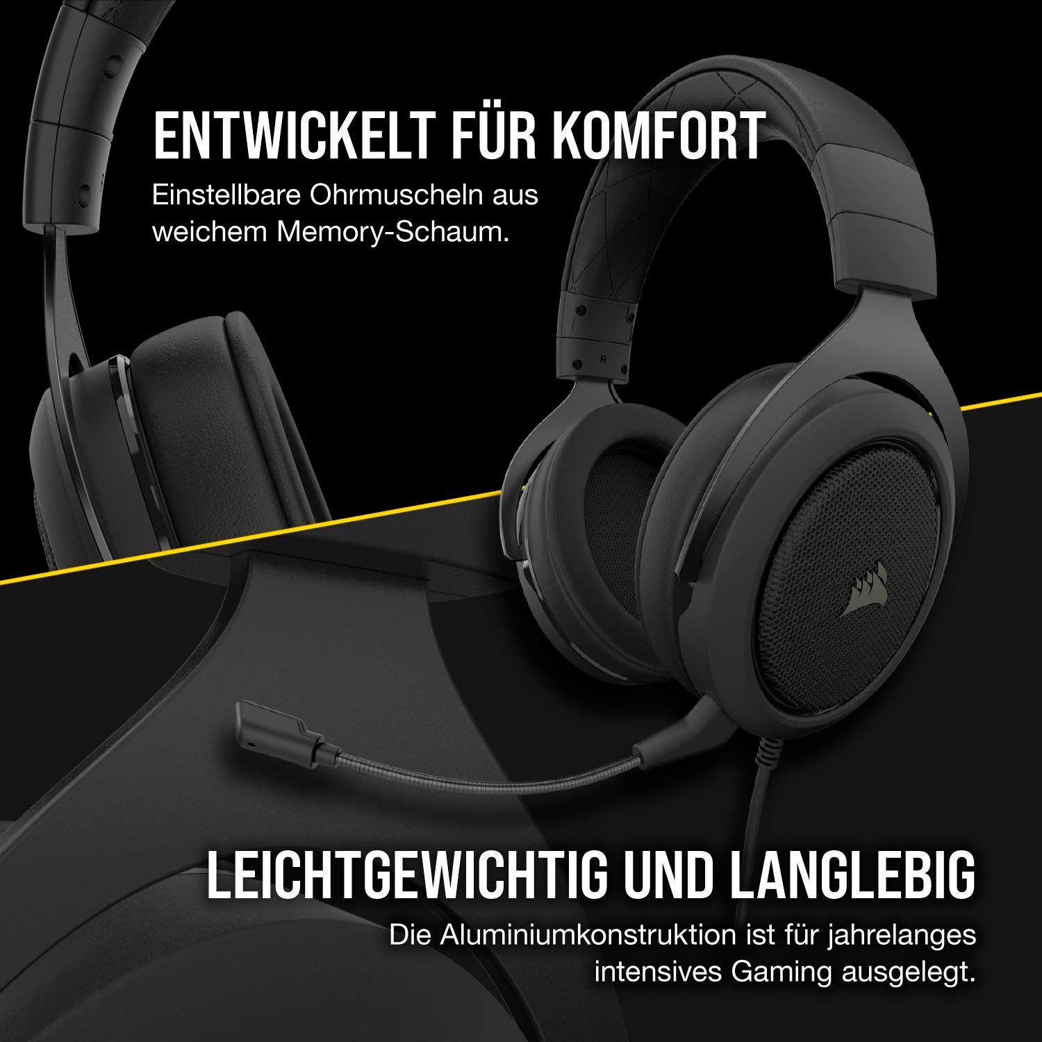 Corsair HS50 PRO Stereo Blue Gaming-Headset