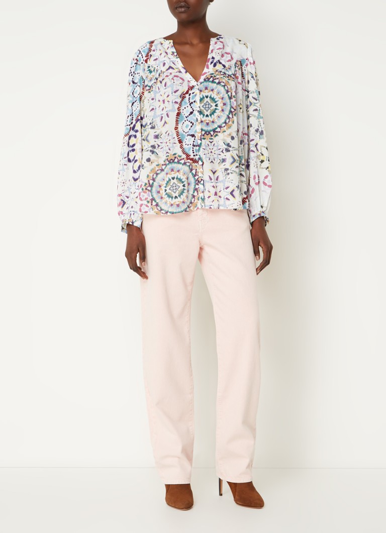 ba&sh Luigi blouse with print