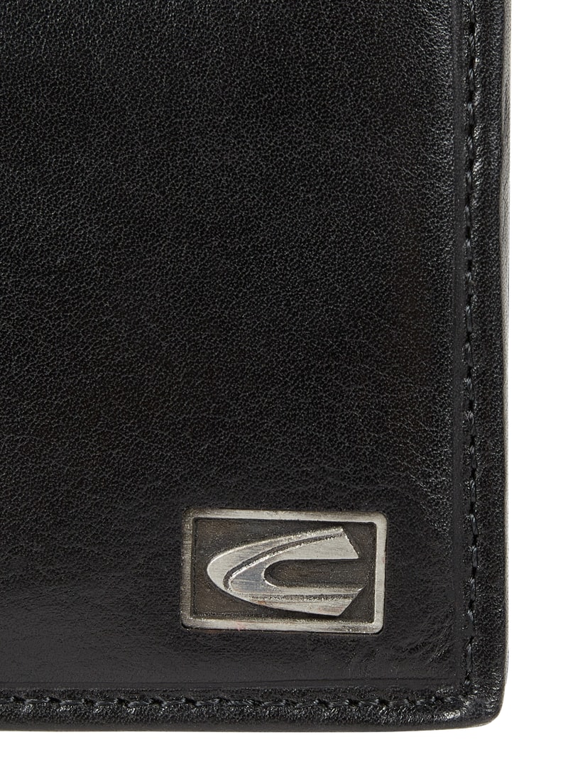 Portmonee aus Leder - RFID Safe in schwarz
