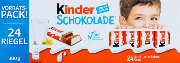 Kinder Schokolade Vorratspack