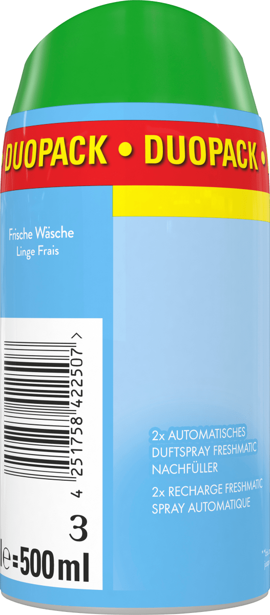 Lufterfrischer Freshmatic Frische Wäsche Nachfüllpack (2x250 ml), 2 St
