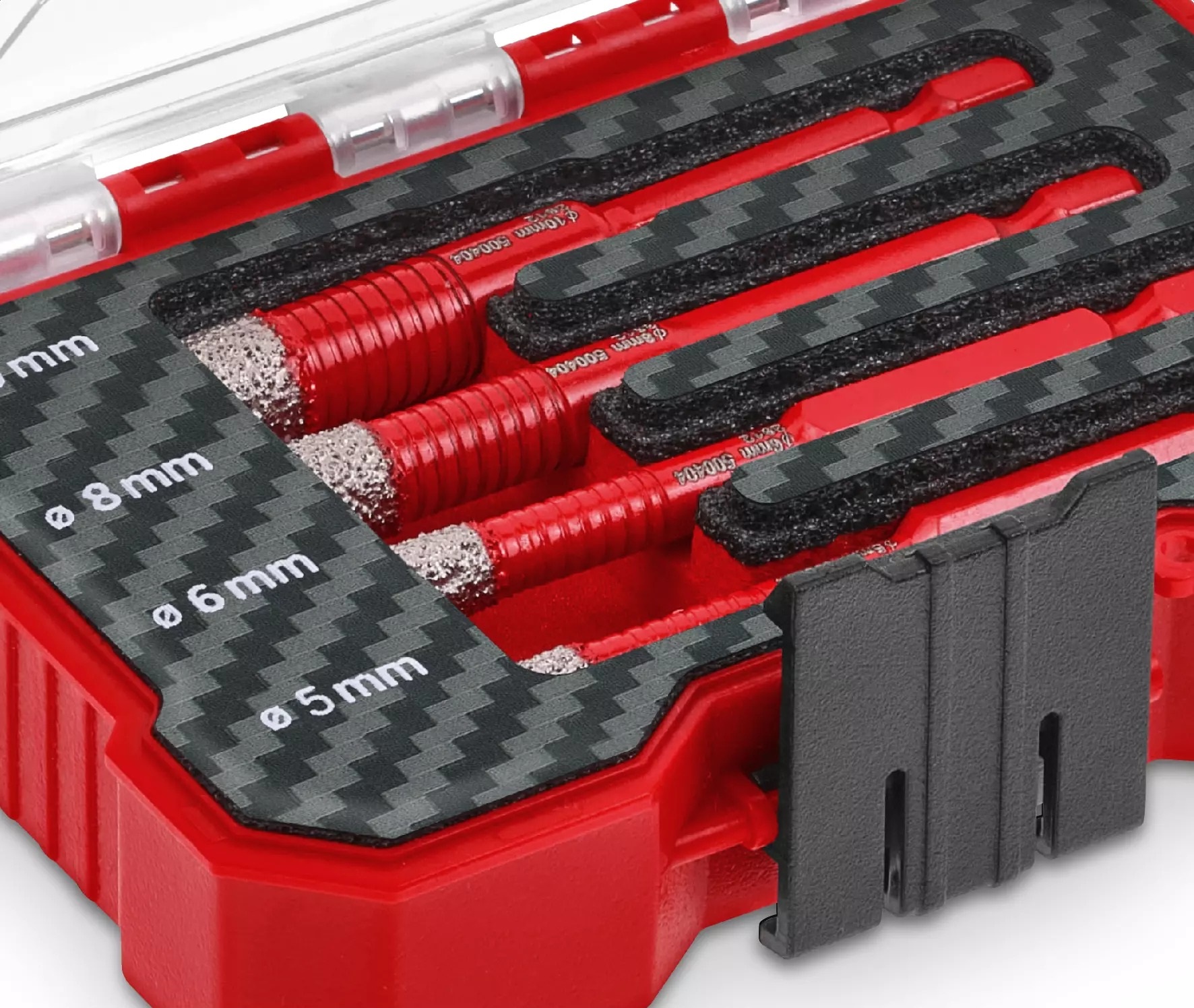 Zestaw wierteł diamentowych Einhell 49500404, 4 sztuki, w etui XS