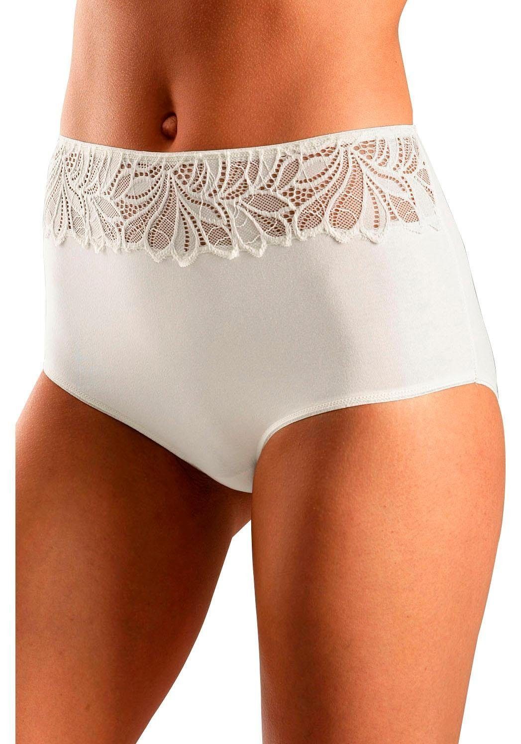 Vivance Taillenslip (Packung, 5-St) aus elastischer Baumwoll-Qualität