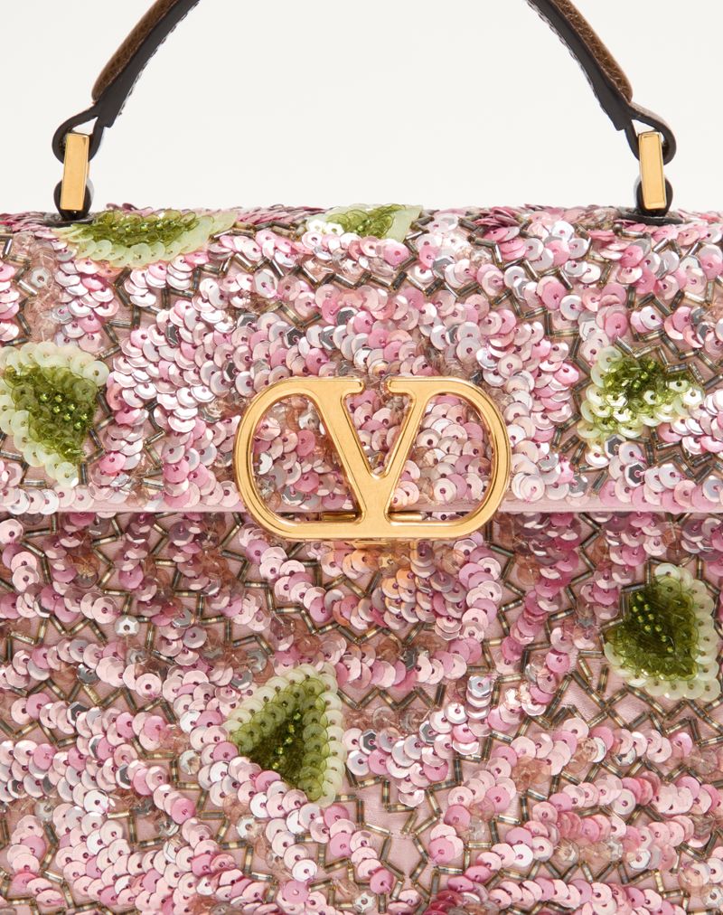 Valentino Garavani Vsling Broderet Mini Håndtaske