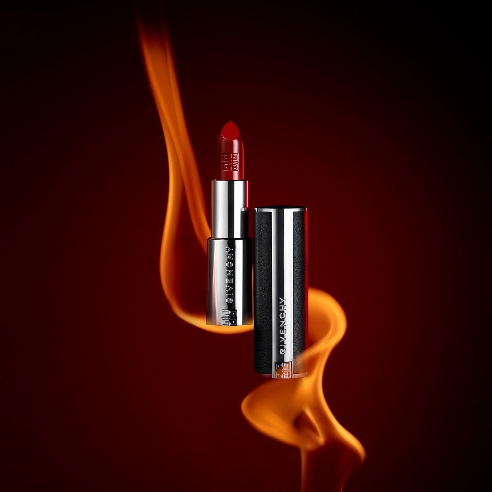 Givenchy LE ROUGE INTERDIT INTENSE SILK Recharge Rouge à Lèvres fini soyeux, couleur lumineuse