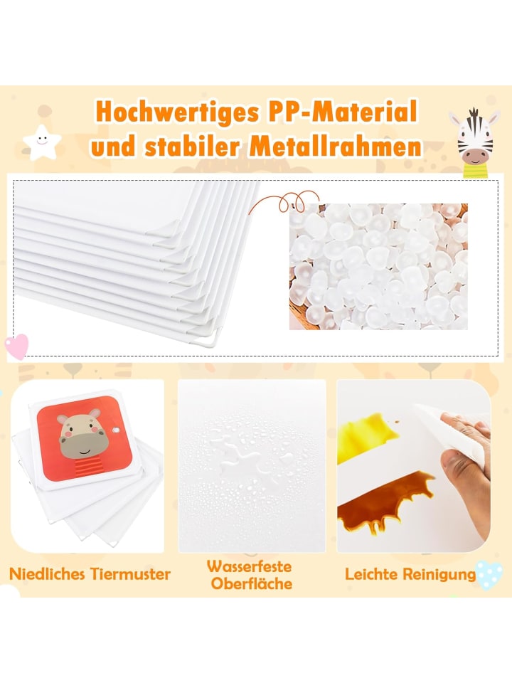 COSTWAY Regalsystem mit 8 Würfeln in Weiß günstig kaufen onesize