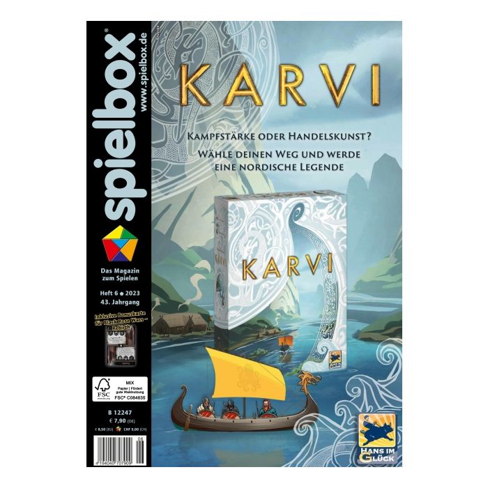 Spielbox - 06/2023- 7% mit Promo Pack Black Rose Wars