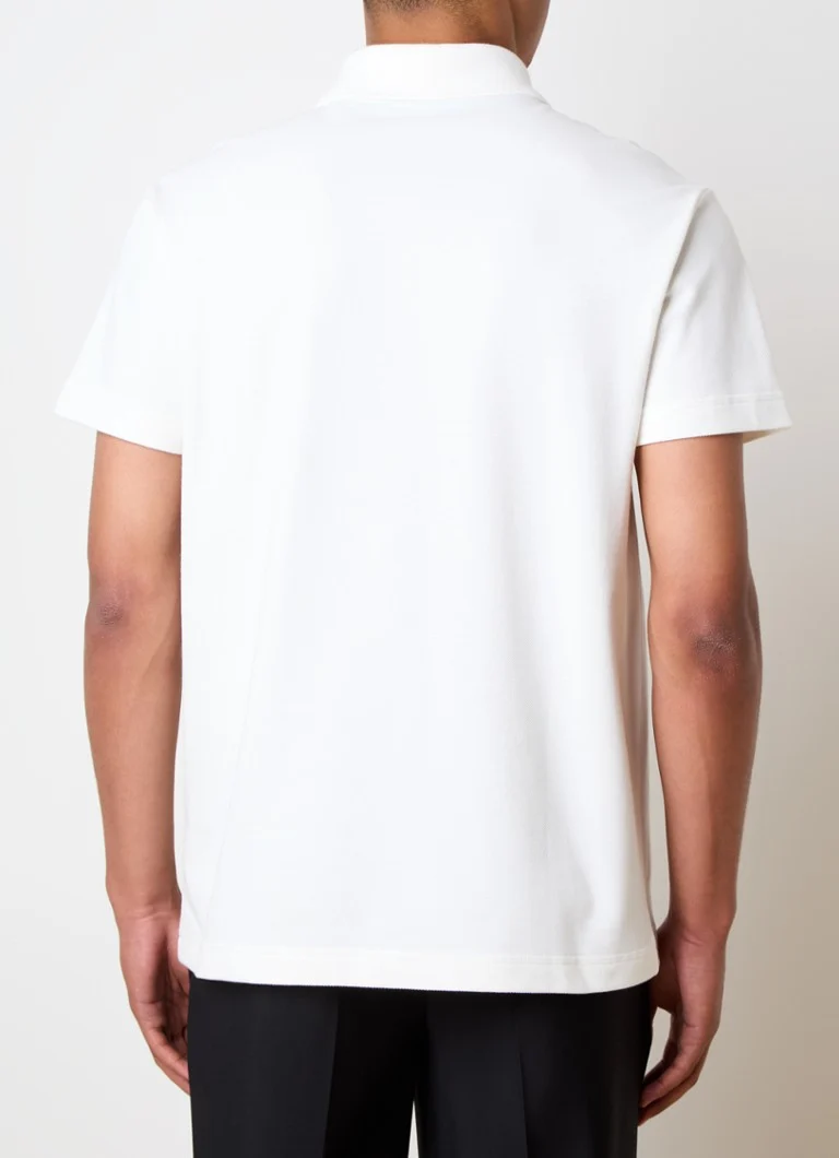 Burberry Regular fit polo krekls no pikē kokvilnas ar izšuvumu no logotipa