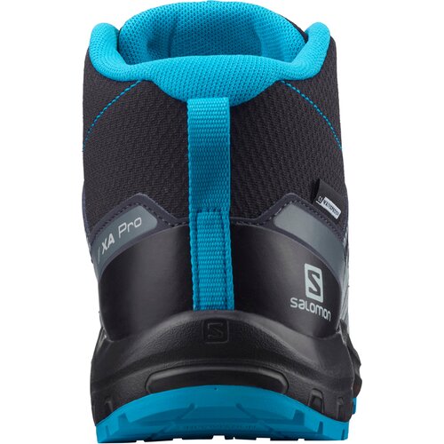 KINDER TREKKINGSTIEFEL SHOES XA PRO V8 MID CSWP J BLACK/MONUMEN