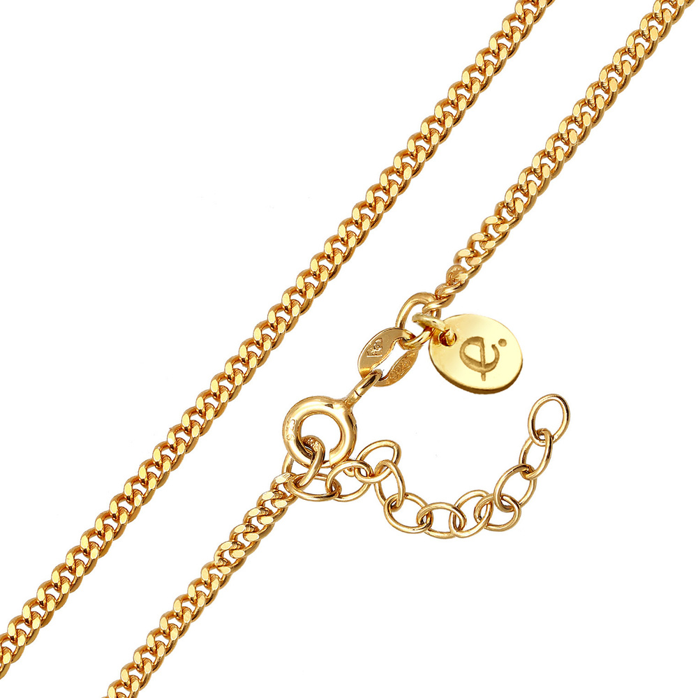 Elli PREMIUM Elli PREMIUM Collier Pendentif pour dames en pierre cabochon ovale classique avec collier