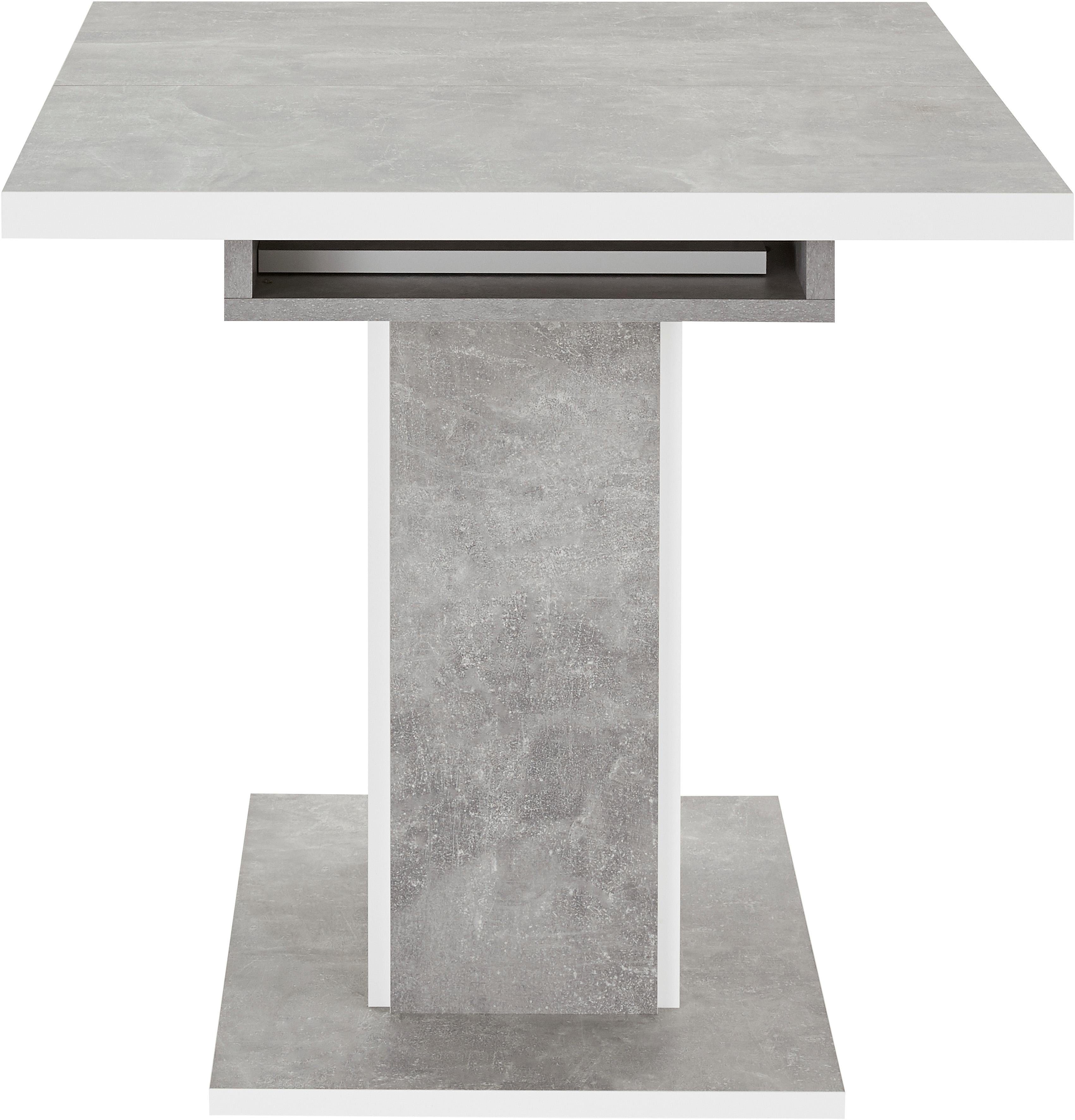 HELA Esstisch Alice, ausziehbar, Breite 120-160 cm