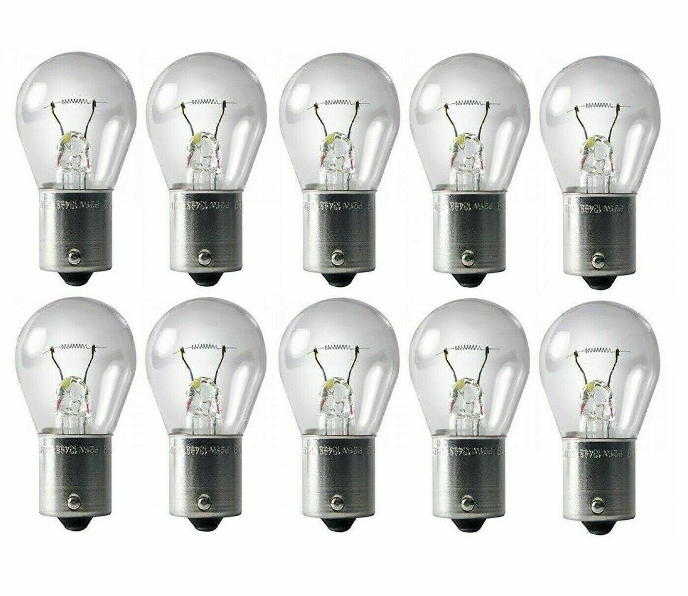 Kummert Business KFZ-Ersatzleuchte 10x Glühlampe 21W 12V BA15S, BA15S