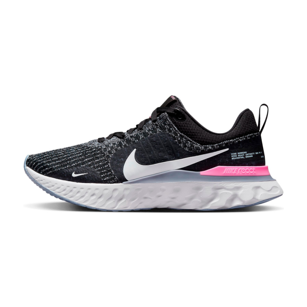 Nike React Infinity Run Flyknit 3 DZ3014-001 / schwarz