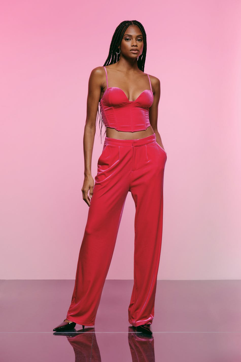 Maddy velvet trousers