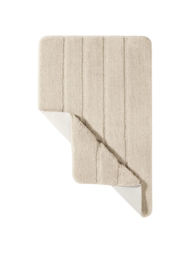 Schiesser Badteppich Milano in Sand günstig kaufen 60 x 100 cm