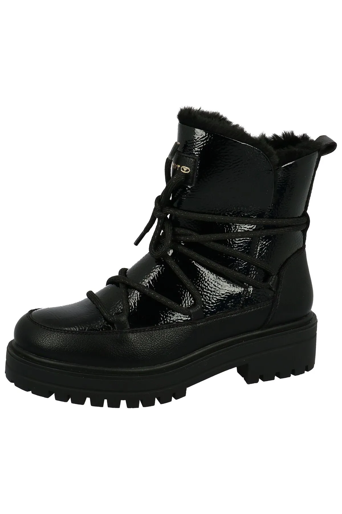 Tom Tailor  Stiefelette - Schwarz - Blockabsatz