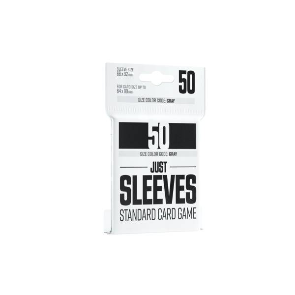 Just Sleeves – Standard Card Game Black 66x92mm (50 Hüllen)