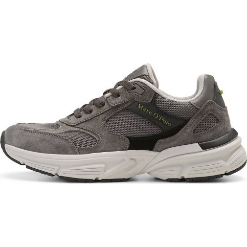 Marc O'Polo Sneaker aus Rindsleder und Mesh