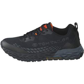Tom Tailor Sneaker in schwarz