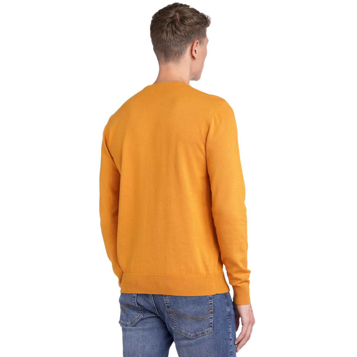 Herren Feinstrickpullover mit Rundhals