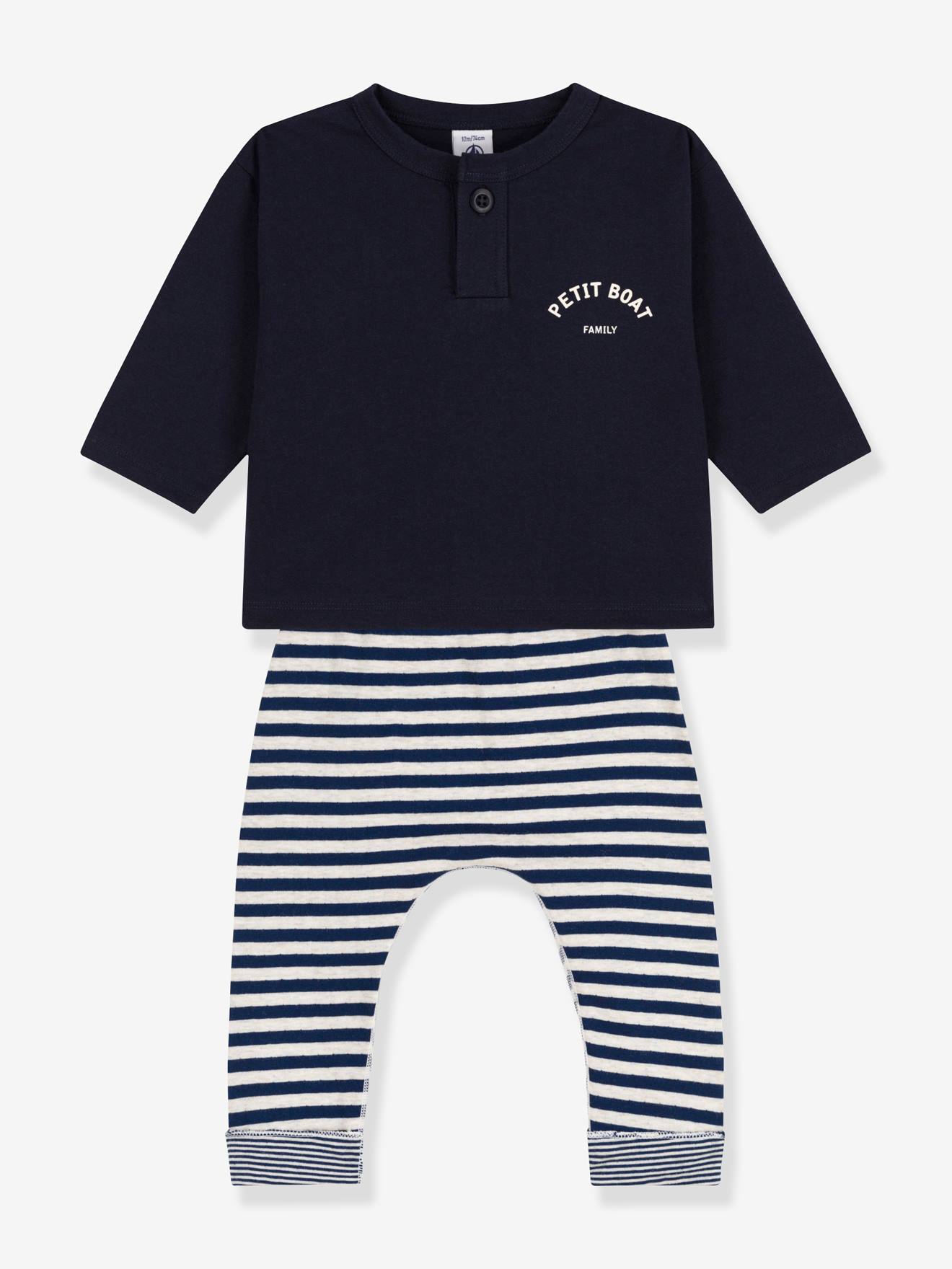 Ensemble cadeau bébé : tee-shirt et pantalon