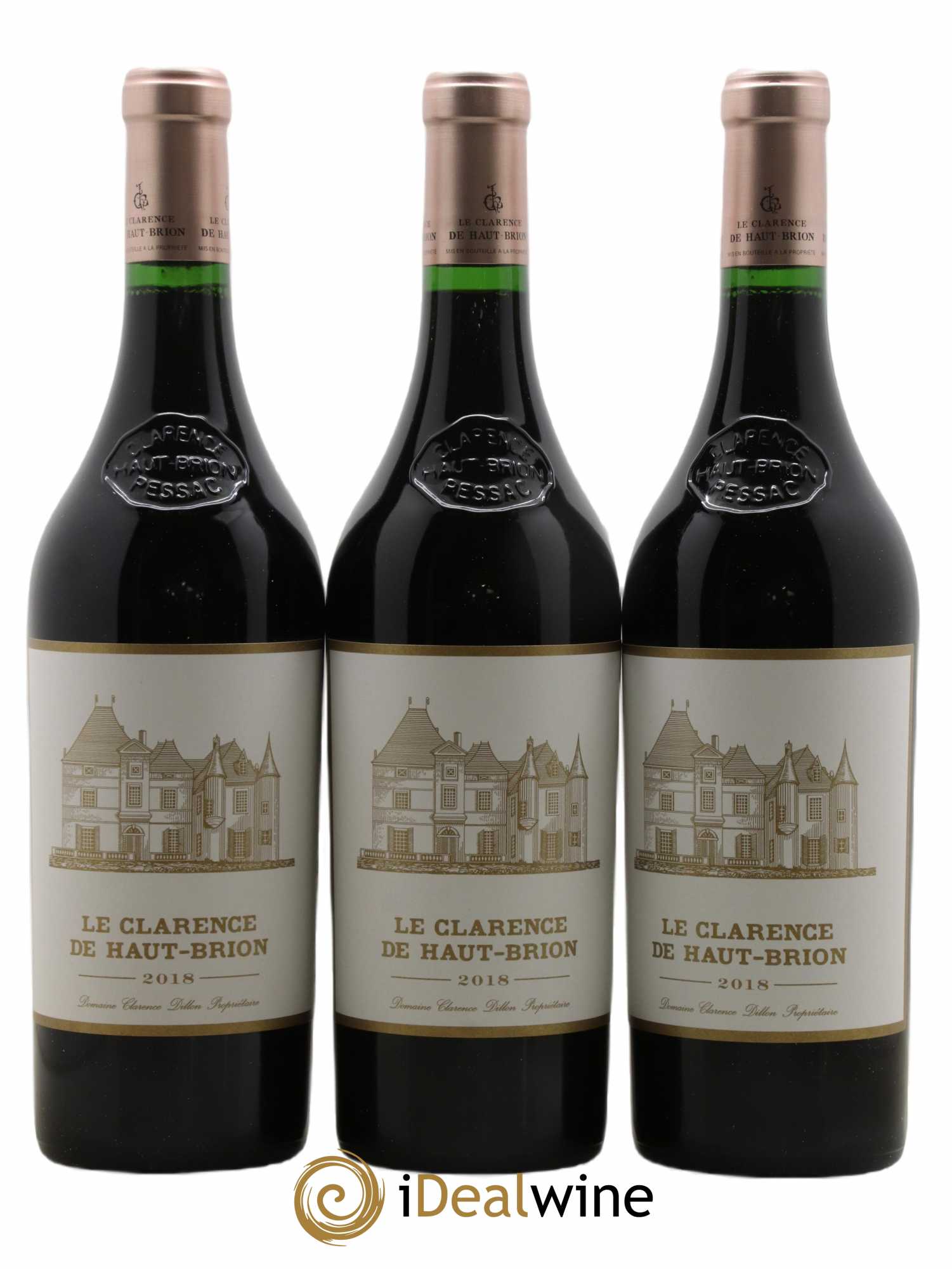 Clarence (Bahans) de Haut-Brion Second Vin  2018 - Lot de 6 Bouteilles