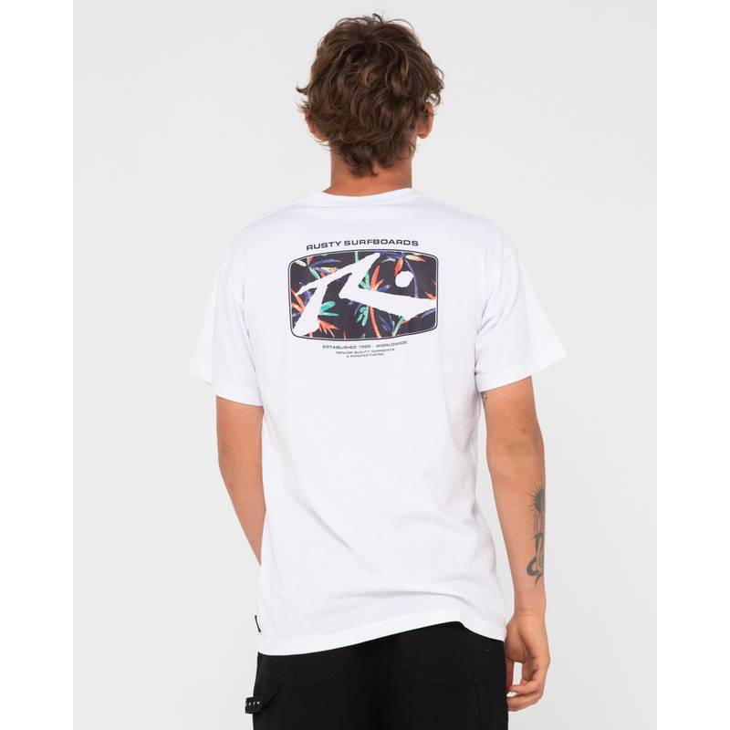 RUSTY ADVOCATE SHORT SLEEVE TEE T-Shirt Herren