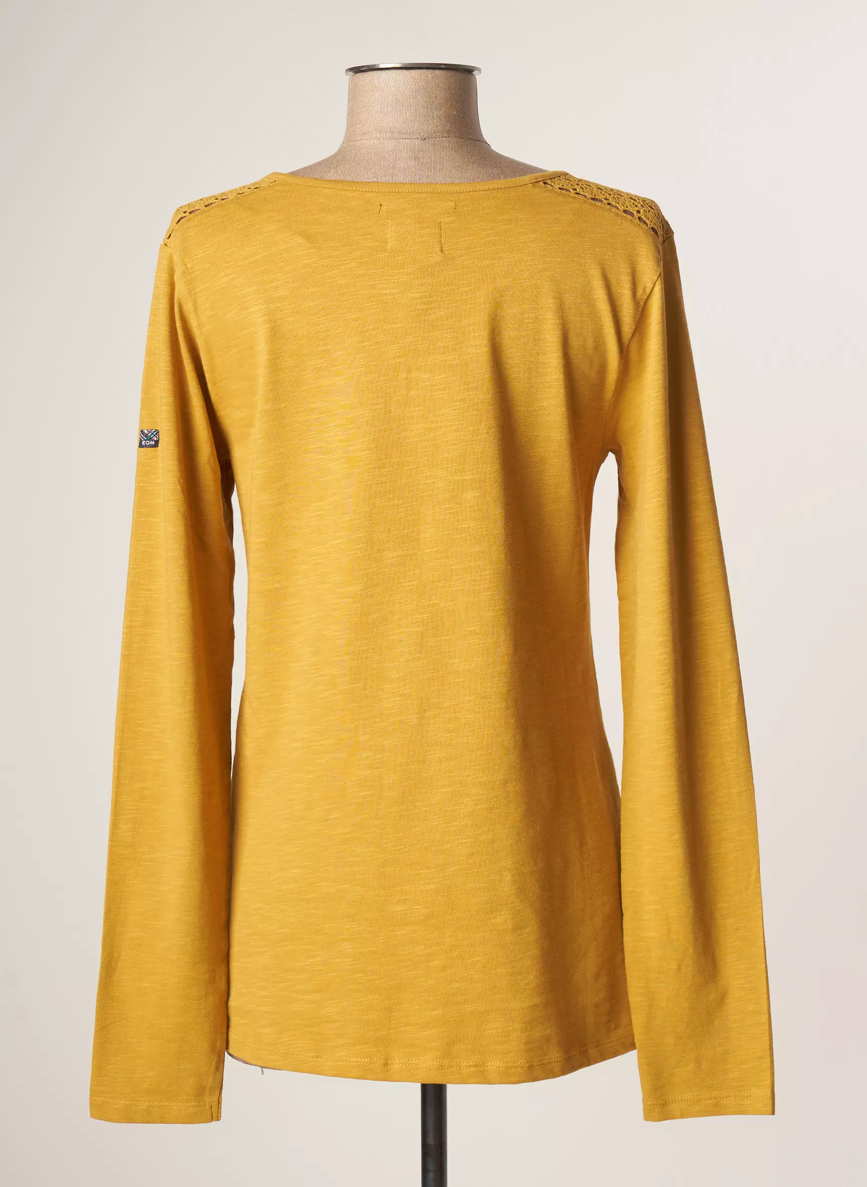 Elle Est Ou La Mer Tshirts Femme couleur jaune