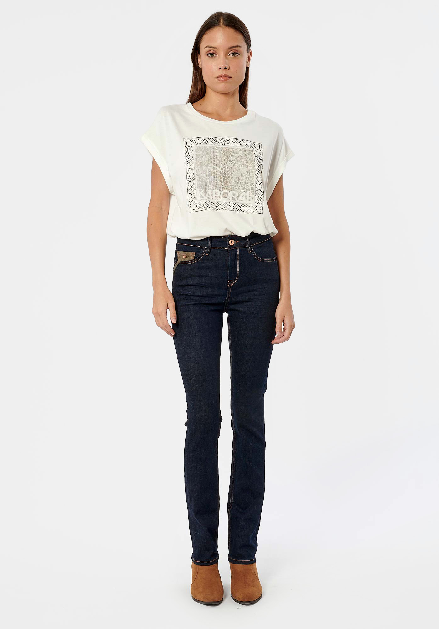 LAELI  T-shirt blanc femme