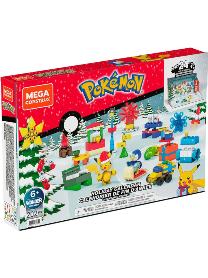 Mega Bloks MEGA Pokémon Adventskalender in Mehrfarbig ab 6 Jahre günstig kaufen onesize