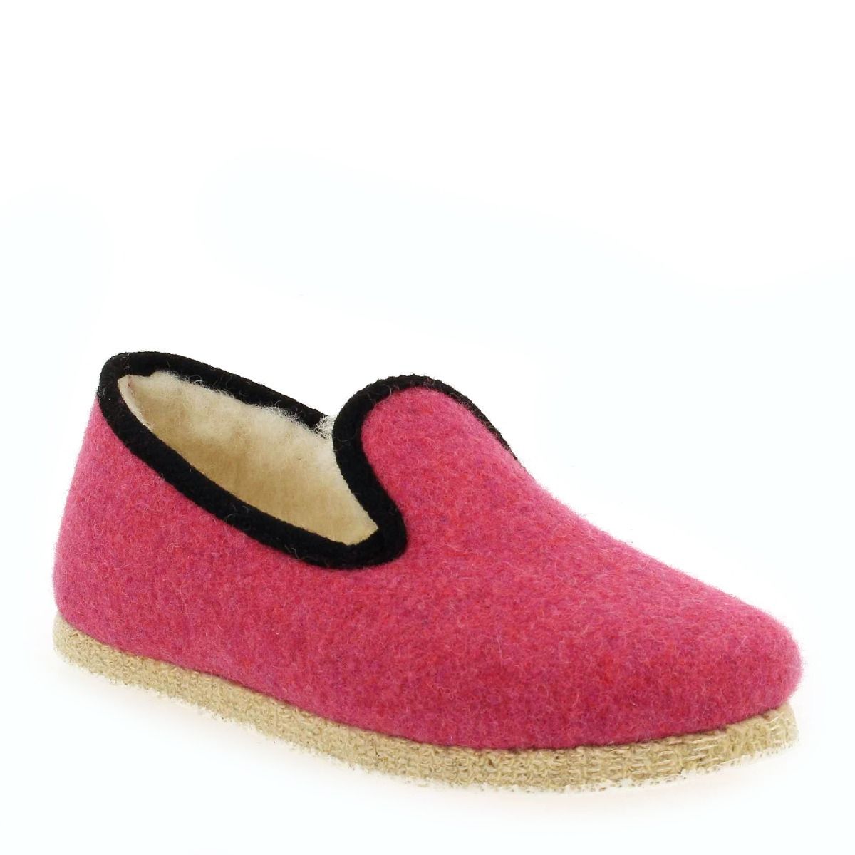 Chausse Mouton  TWEED - Fuchsia