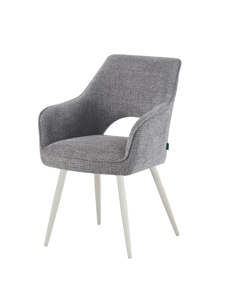DUBI Möbel 2er-Set: Drehstuhl THOMAS-MOMO in Grau - (B)57 x (H)86 x  (T)63 cm günstig kaufen onesize