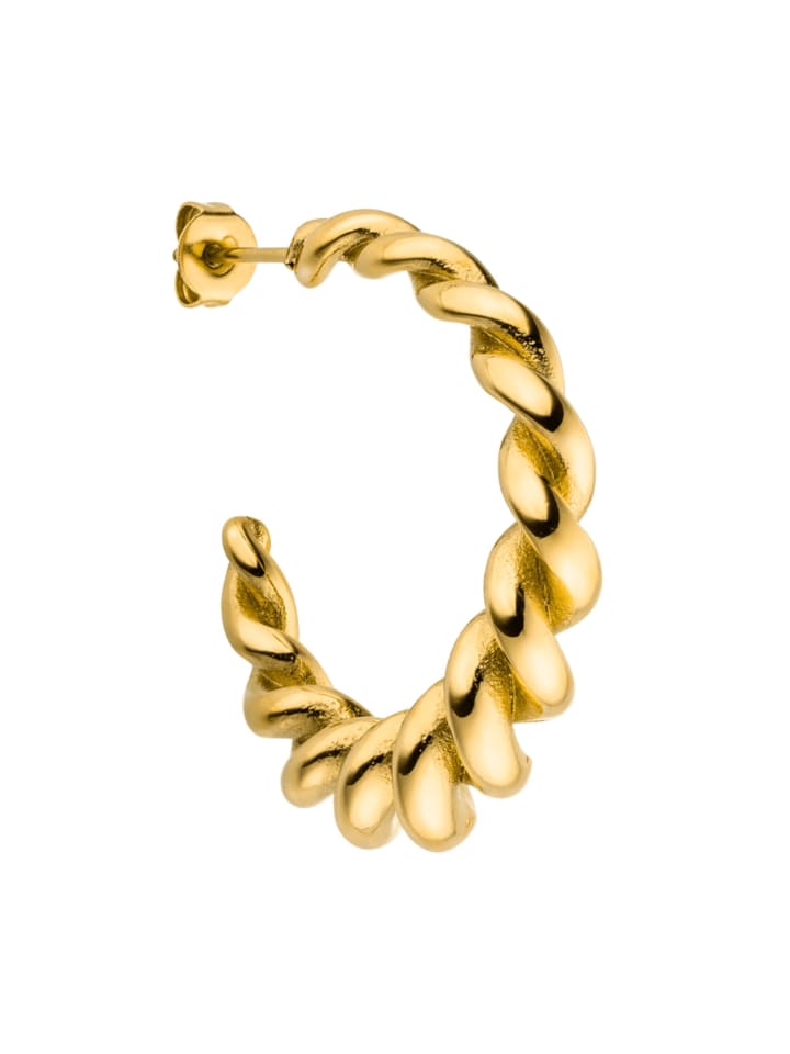 PURELEI Ohrringe Twisted in Gold günstig kaufen onesize