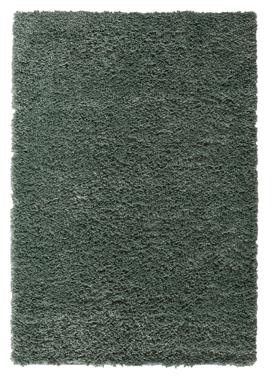 MyFlair Teppich Elodie, 100cm x 150cm, Farbe Hellgrün, rechteckig, Florhöhe 37mm