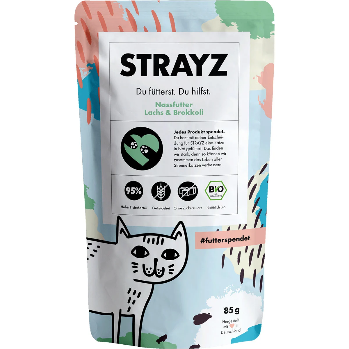 STRAYZ Bio Lachs & Brokkoli günstig kaufen bei ZooRoyal