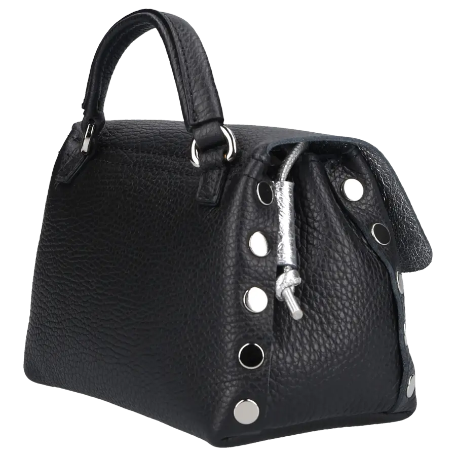 Zanellato - Handtasche POSTINA Kalbsleder - schwarz