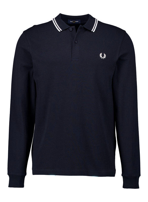 Fred Perry, Polo-Shirt, Baumwoll-Piqué, navy