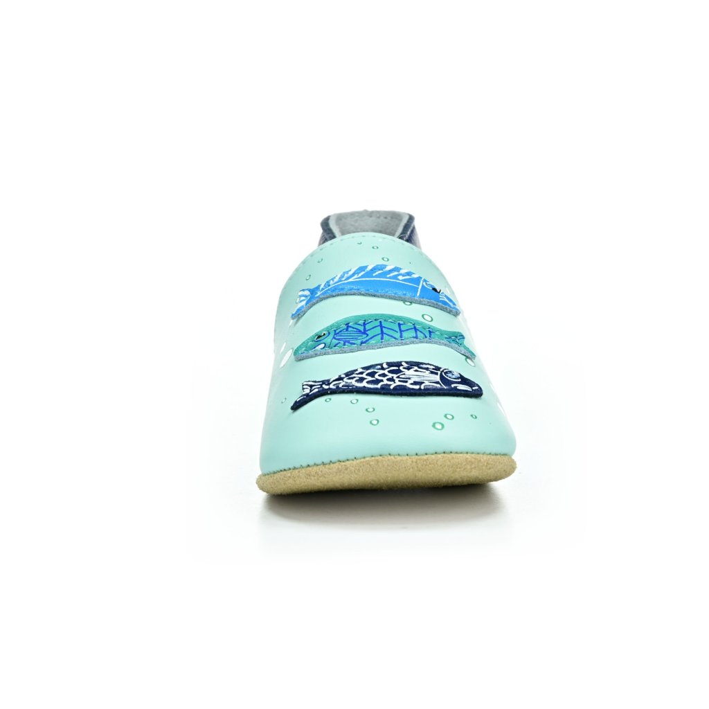 Lait et Miel Sardines Krabbelschuhe mit Sardinen